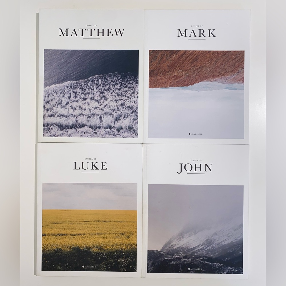 Set of Four Gospel Books